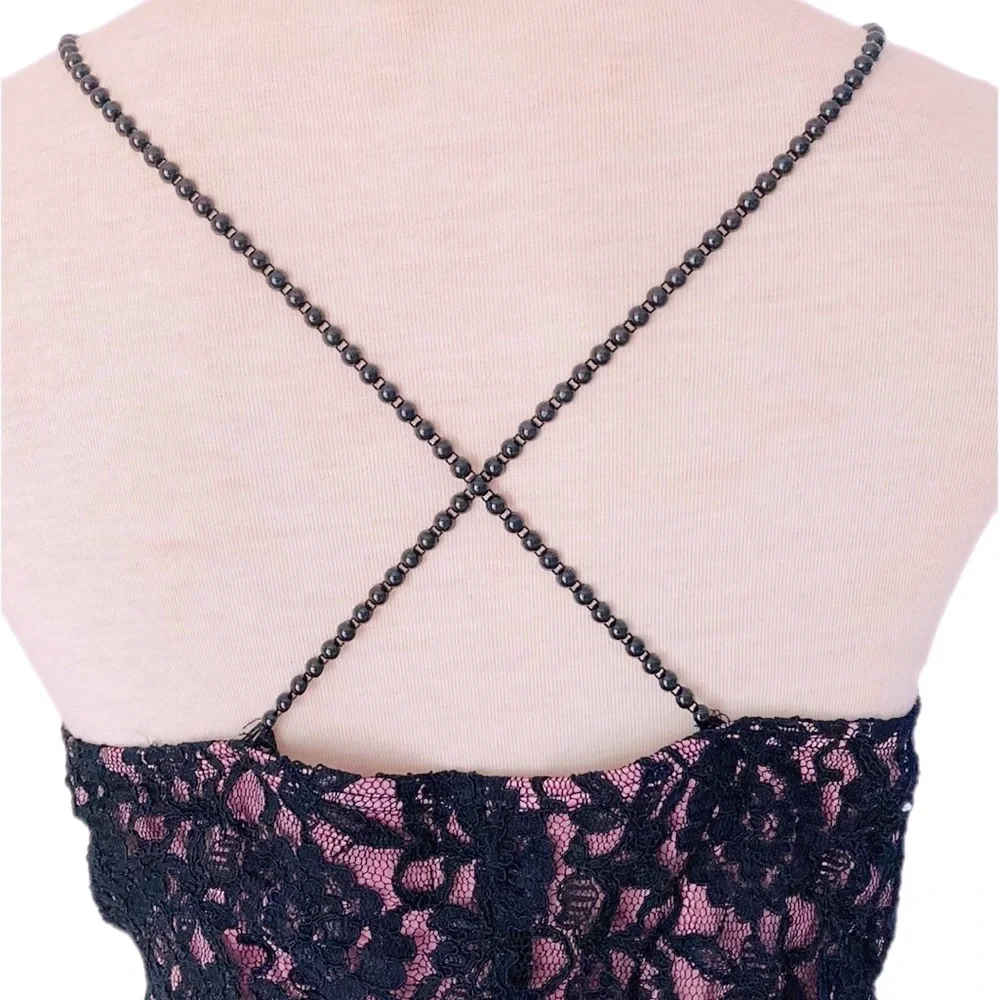Vintage 90s UNDERCOVER WEAR camisole top corset Size 16 - Picture 4 of 11
